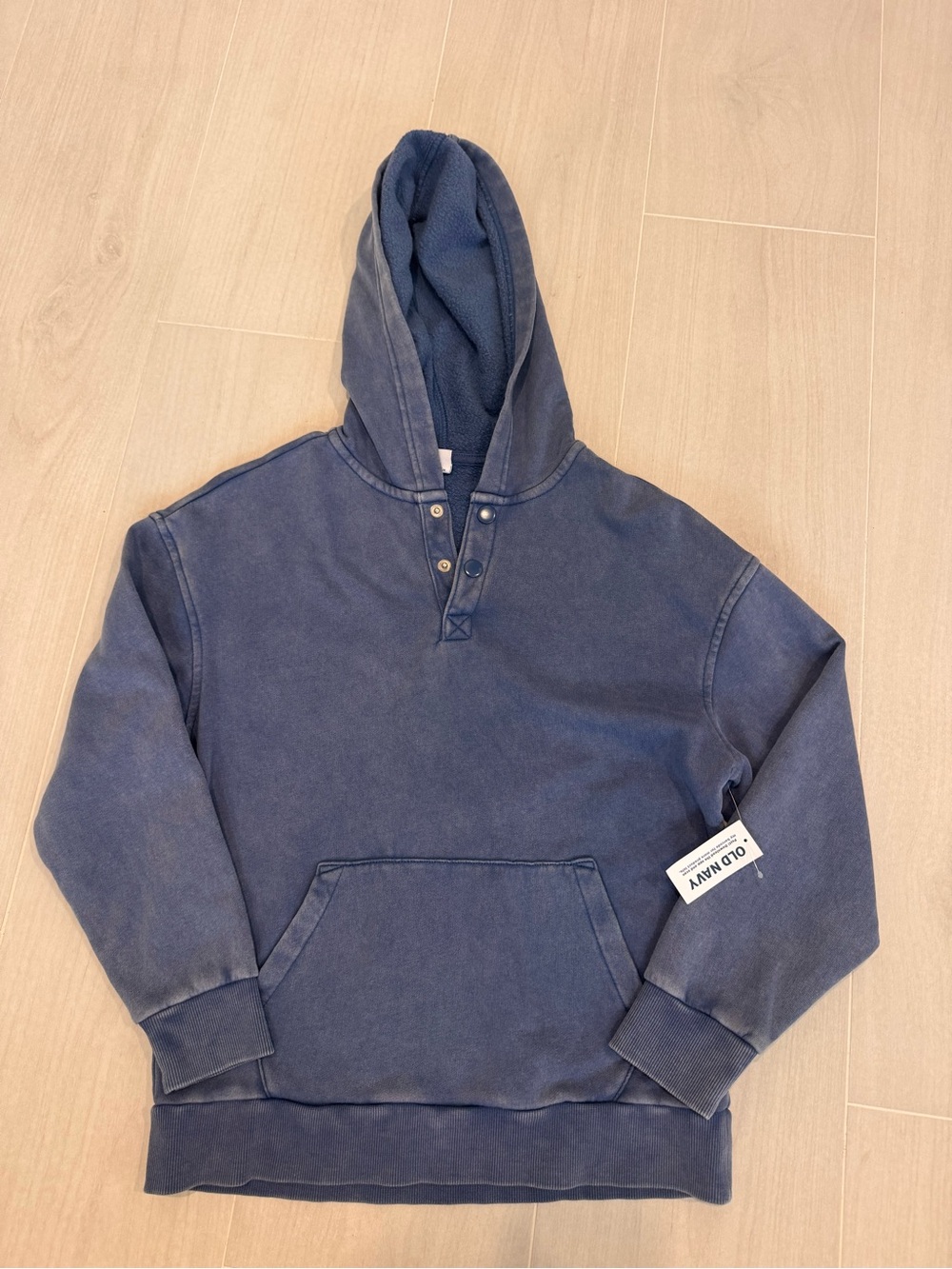 Boys Hooded Pullover Sweatshirt - Navy